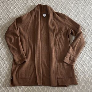 J. Crew Factory Open Front Long Cardigan